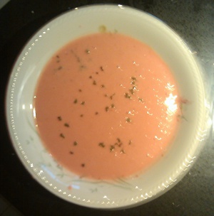 strawberry soup